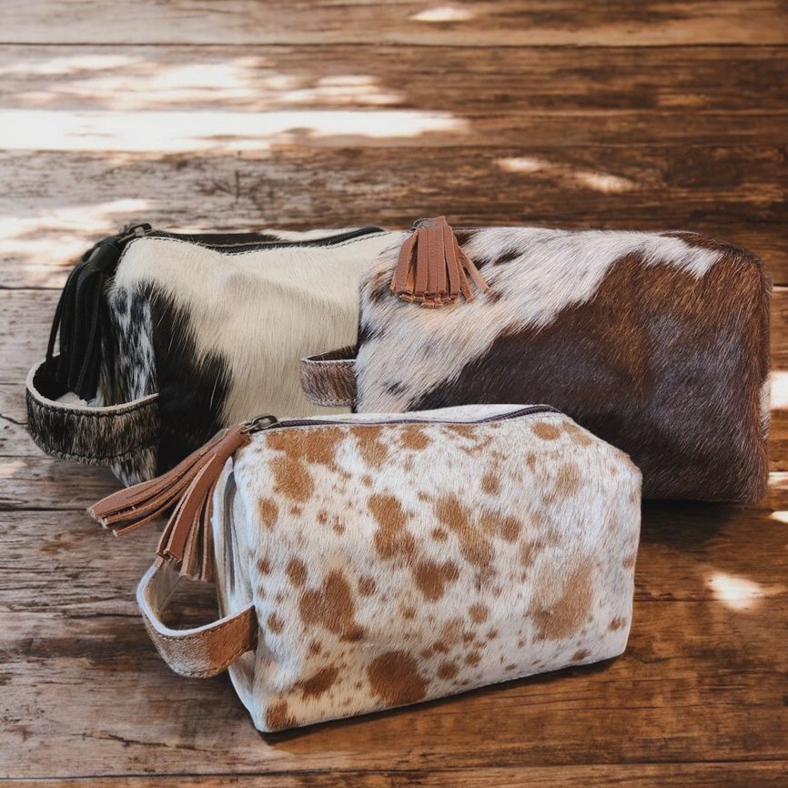 Cowhide Men&#39;s Dopp Kit