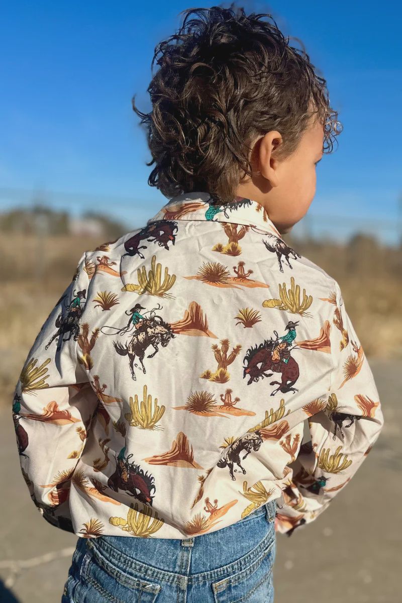 Down in the Desert Button Up - Youth Sizes