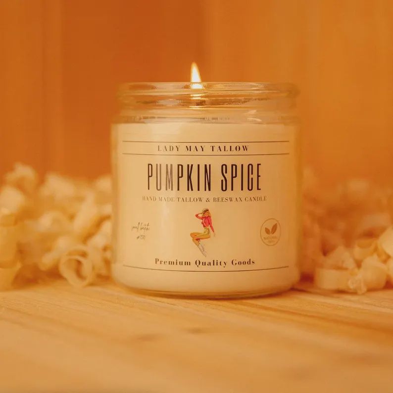 Clean Burning Pumpkin Spice Candle