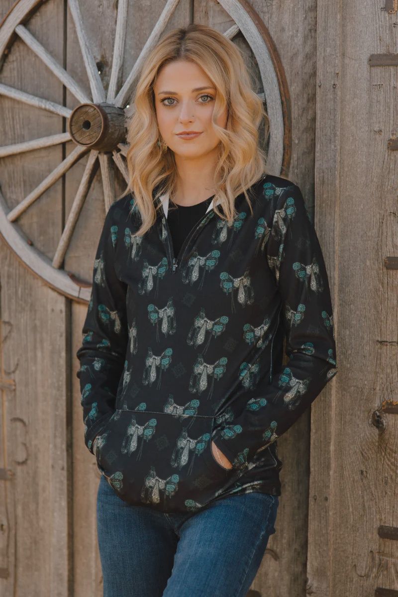 Southwest Saddle Pullover