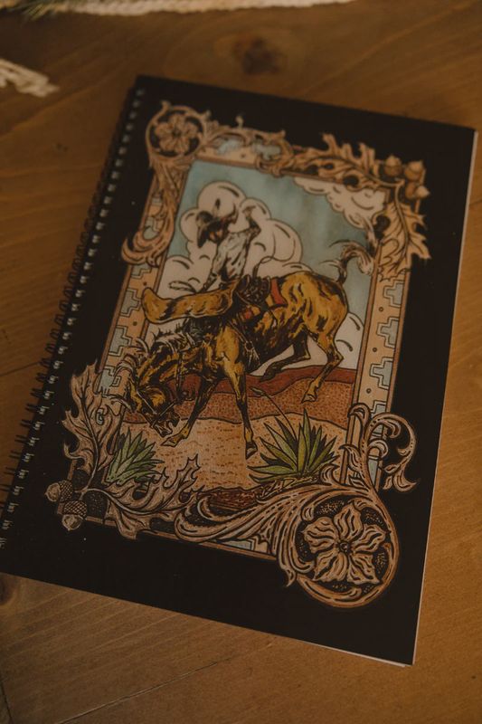 Rough Start Large Notebook