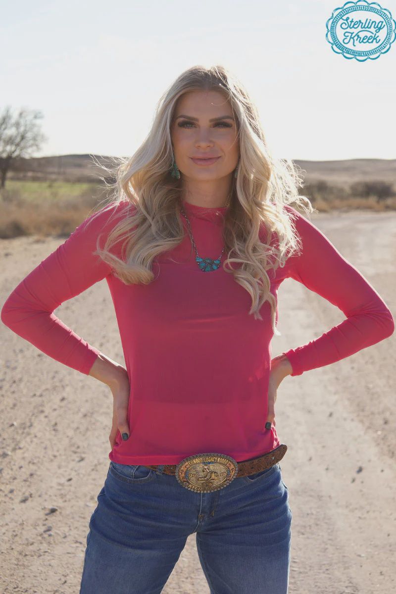 Meshed Out in Pink (Mesh Top)