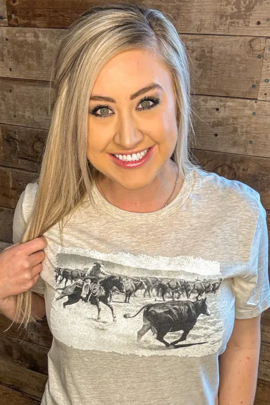 Cutting the Baldy Tee