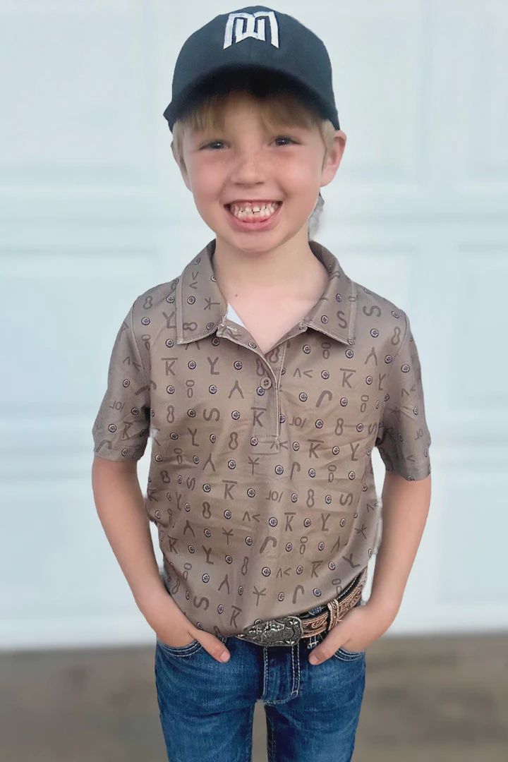 Cowboy Marks Polo -Youth Sizes