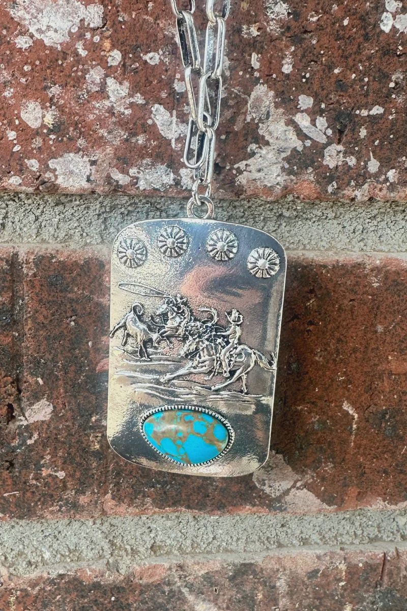 High Call (Team Roping) Necklace