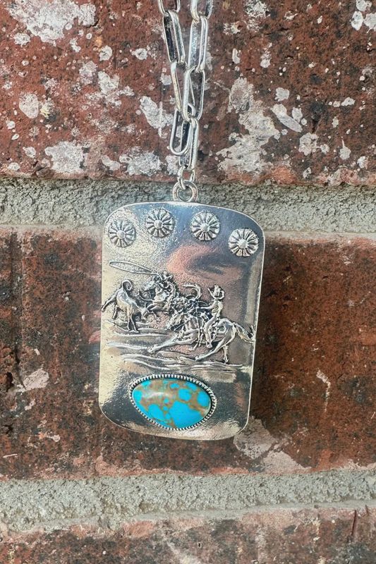High Call (Team Roping) Necklace