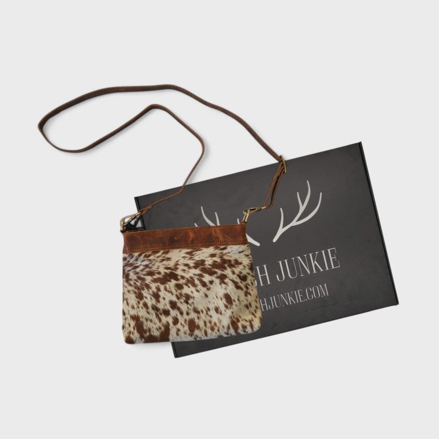 Cowhide Crossbody Purse (Small)