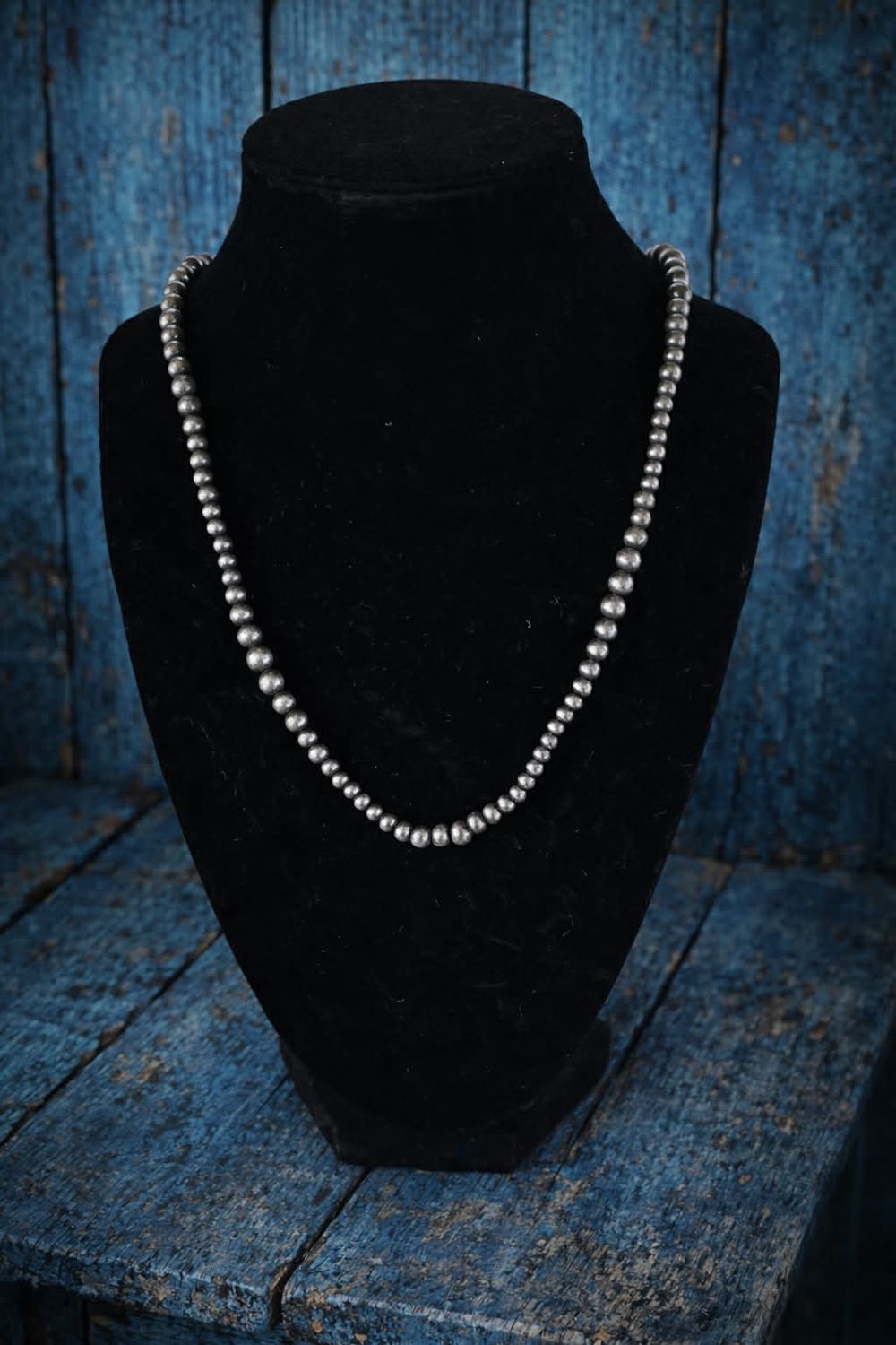 Beaded Necklace - Graduated beads