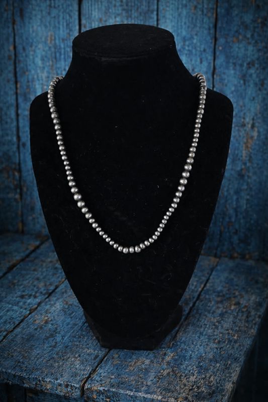 Beaded Necklace - Graduated beads