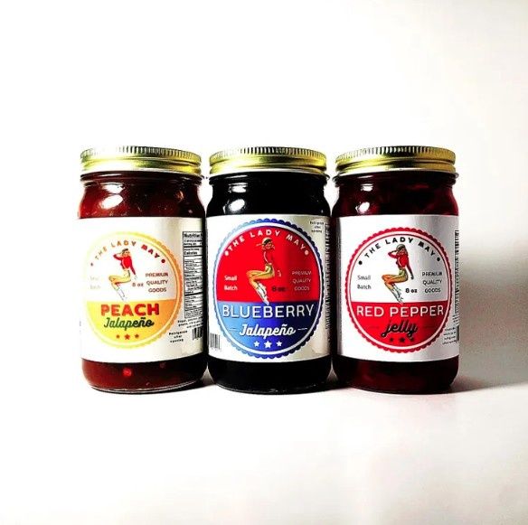 Lady May Pepper Jelly Trio