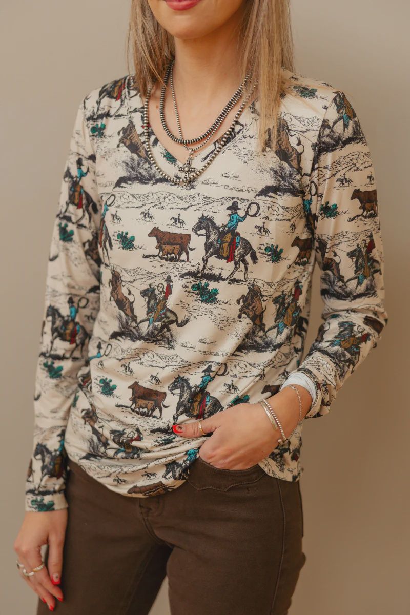 Oh Day Workin' Long Sleeve Top