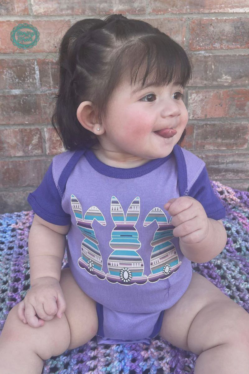 Serape Bunny Baby Onesie