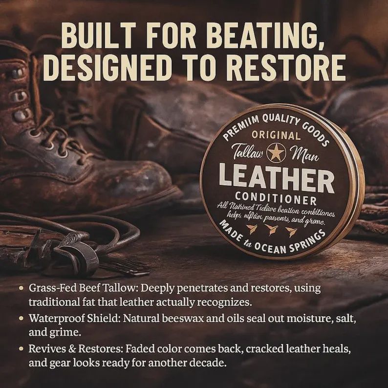 Tallow Man Leather Conditioner