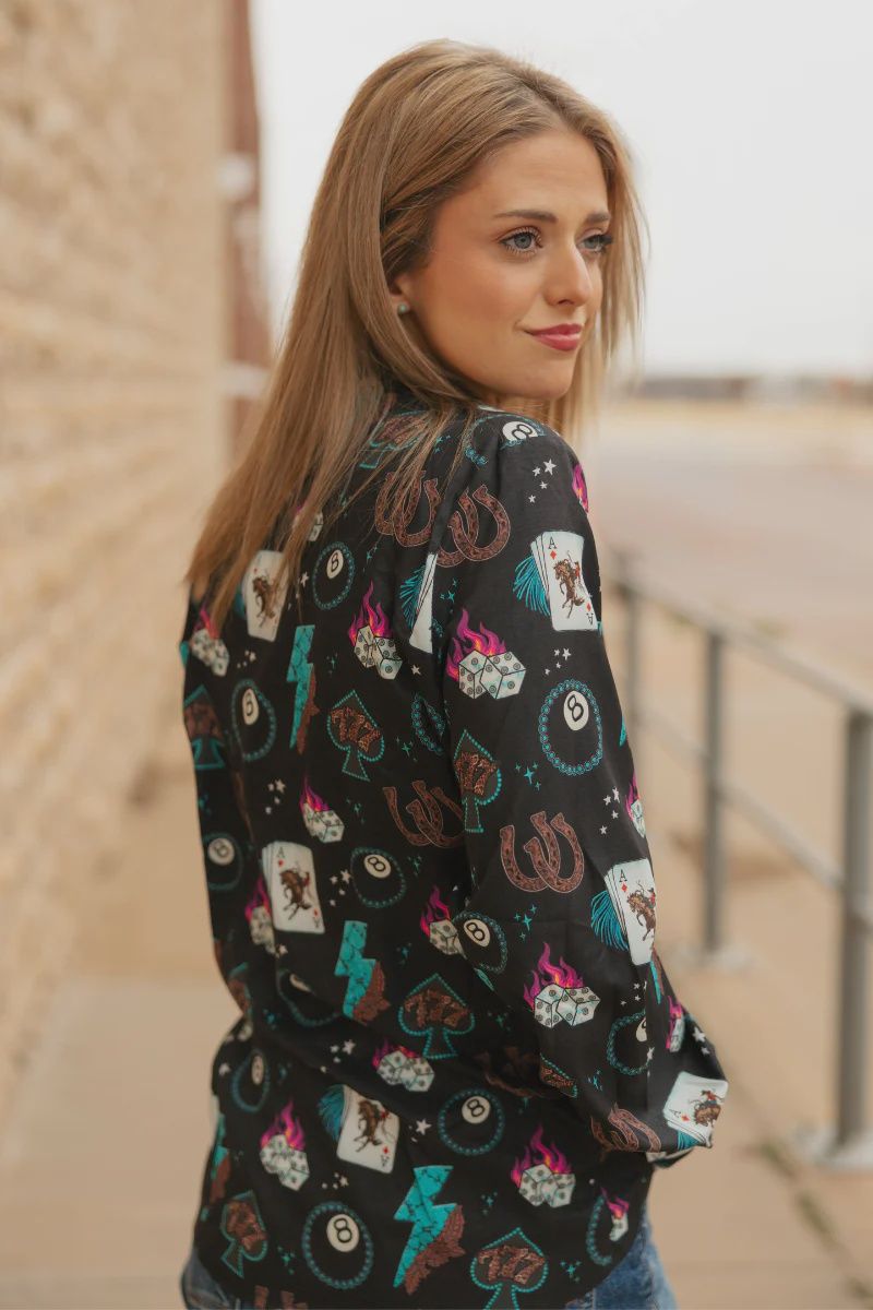 Cowgirl Charm Button Up Show Shirt