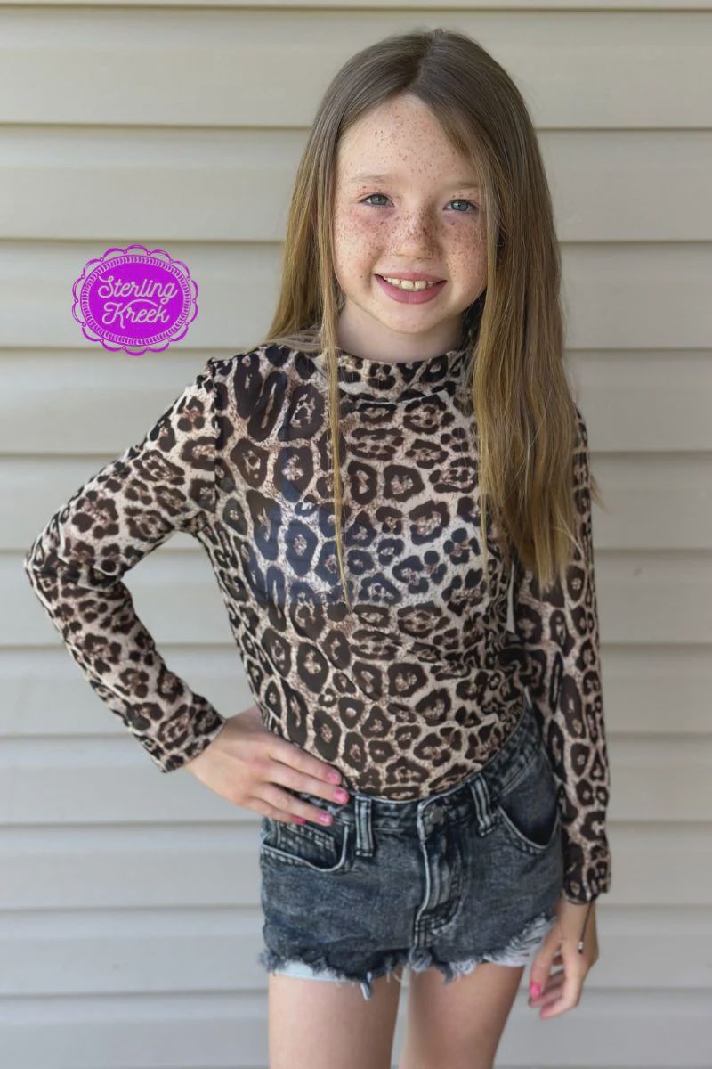 Hear Me Roar Mesh Top - Youth