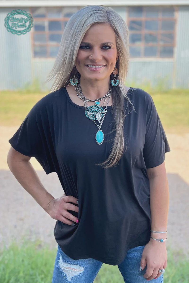 Fishing in the Dark Top - Black