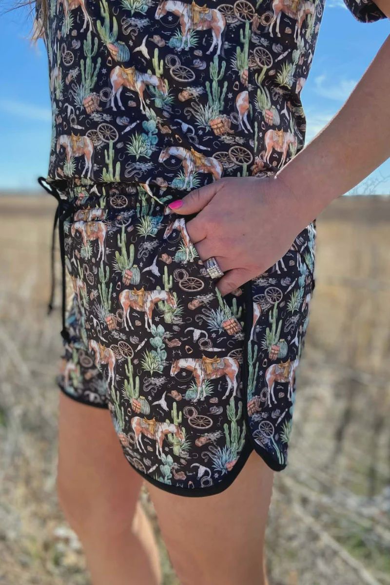 Cactus Run Shorts