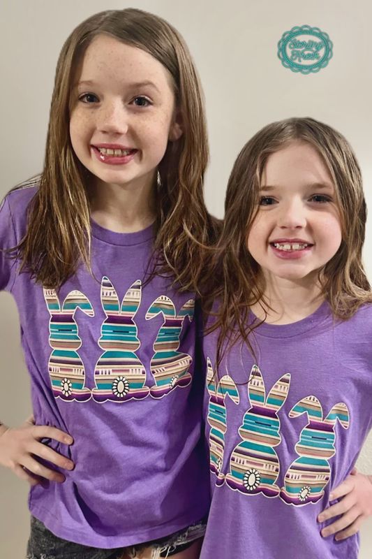 Serape Bunny Tee - Youth Sizes
