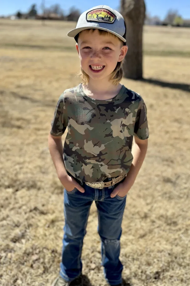 Camo Kreek Top - Youth Sizes