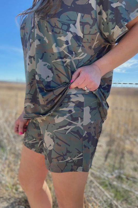 Camo Kreek Shorts