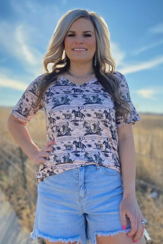 Day Workin Top (light pink)