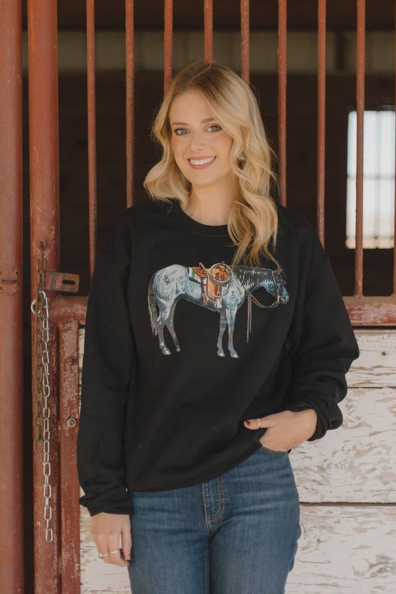 Blu Roan Belle Pullover