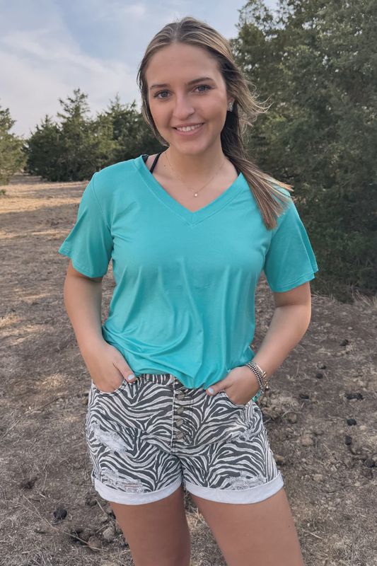 Simple Sterling in Turquoise