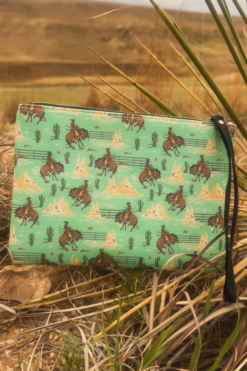 Desert Bronc Cosmetic Bag
