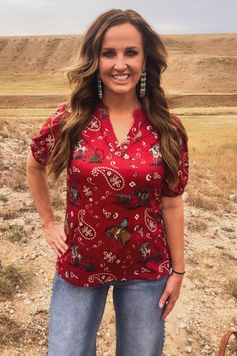 Ranch Rodeo Top