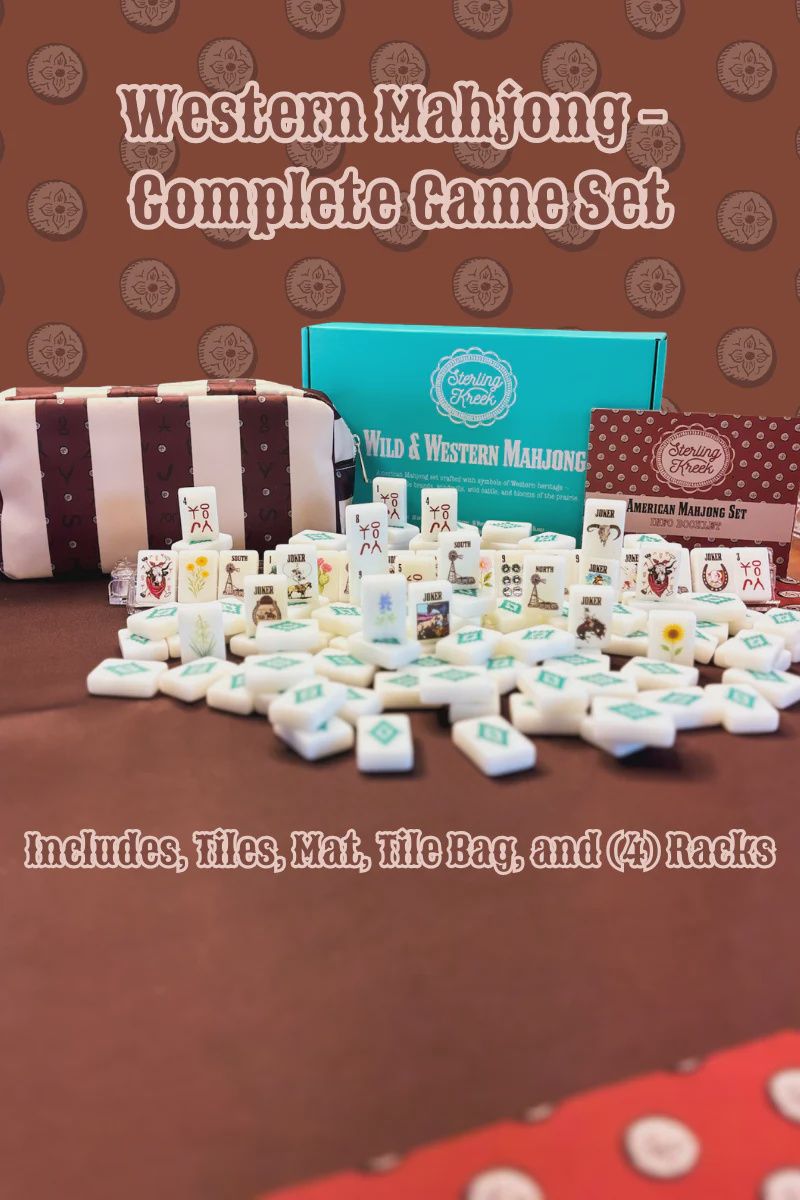 Wild West Mahjong set (or individual items)