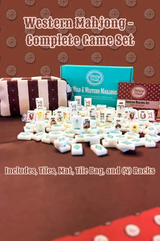 Wild West Mahjong set (or individual items)