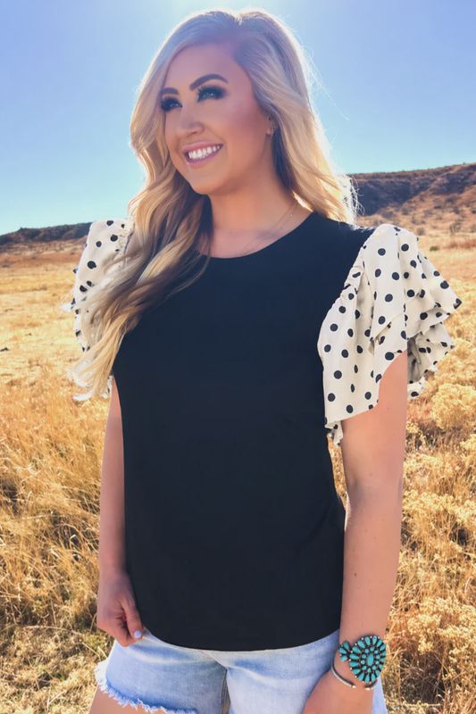 Polka Dot Charm Top