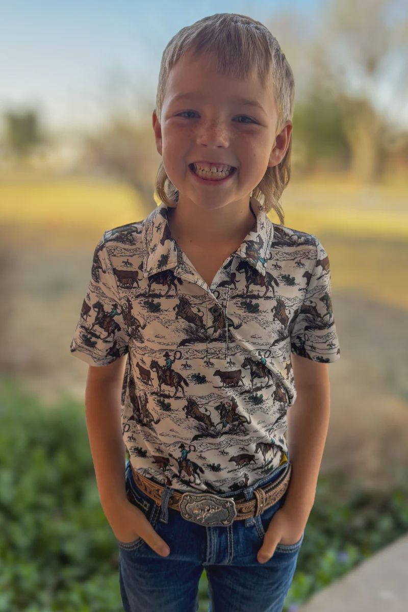 Day Workin Polo -Youth Sizes