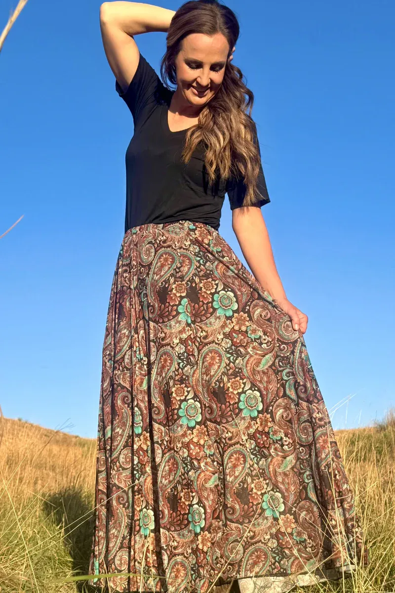 Sagebrush Swirl Skirt