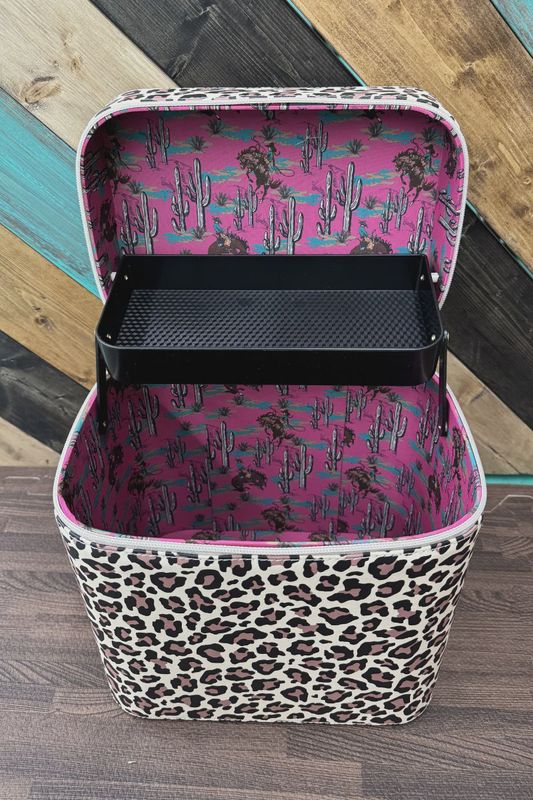 Leopard Outlaw Make Up Box