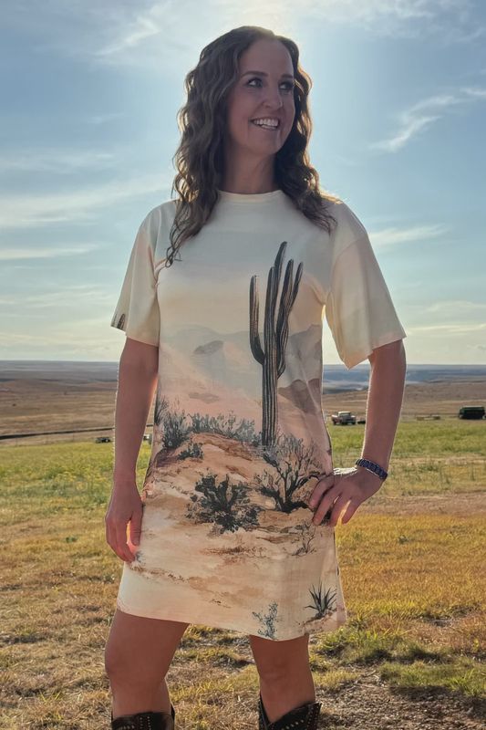 Canyon Sands TShirt Dress