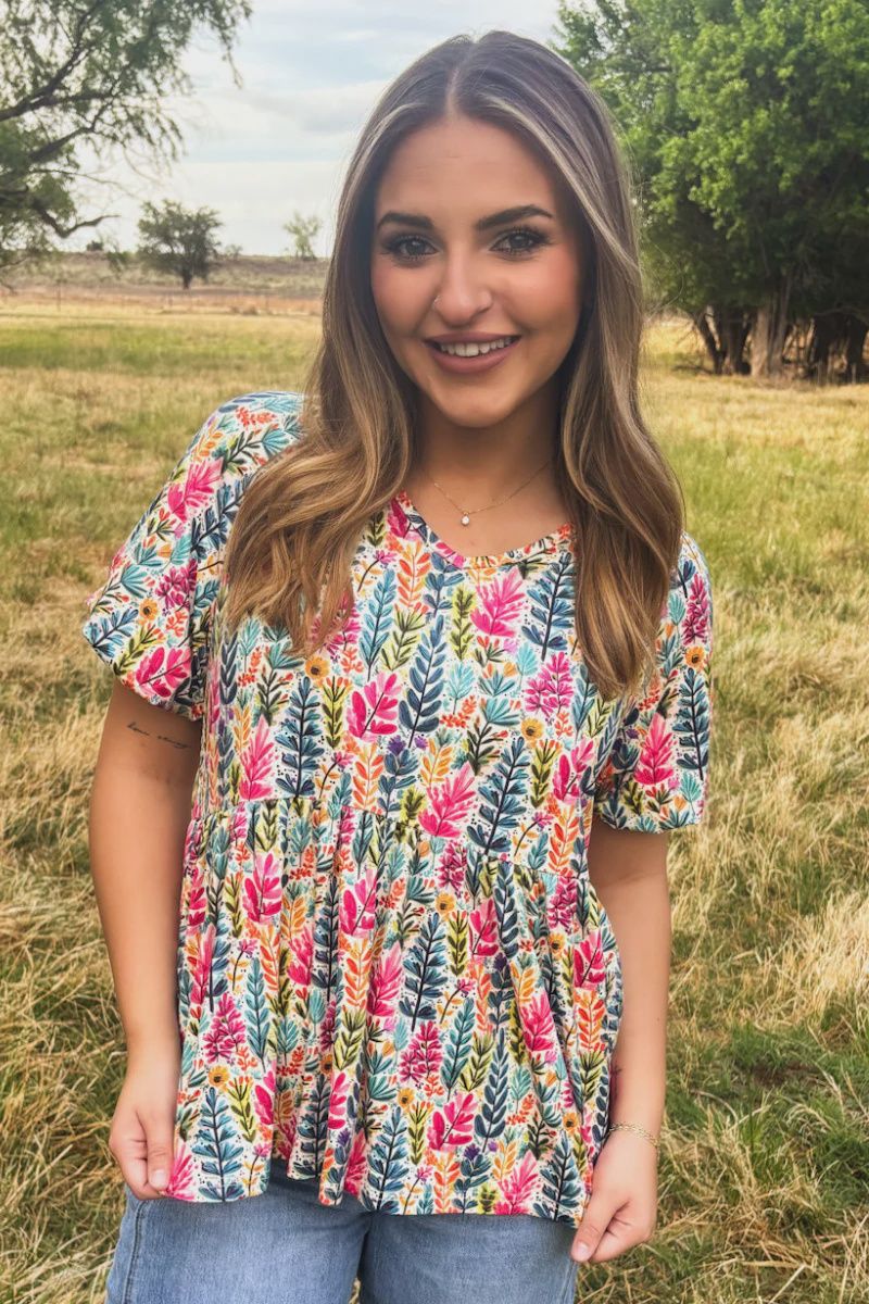 Bright Meadow Top