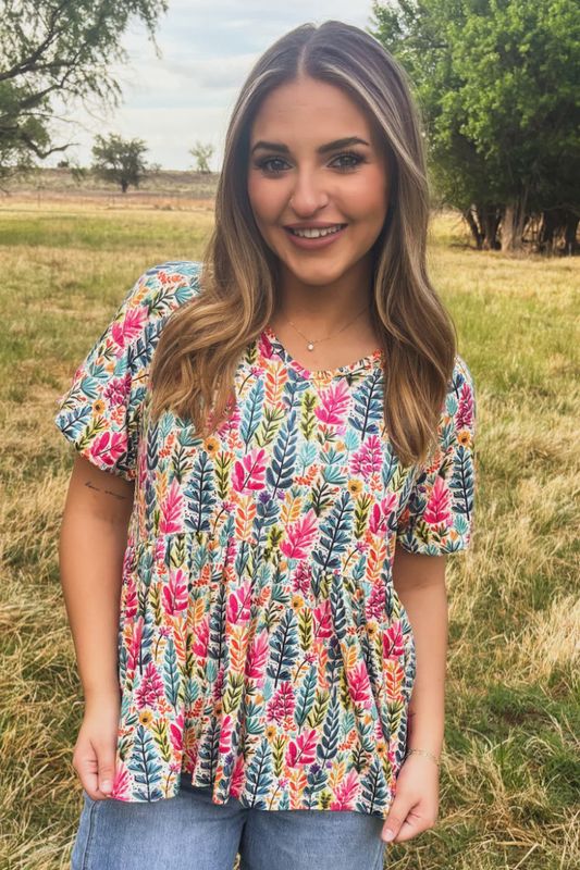 Bright Meadow Top