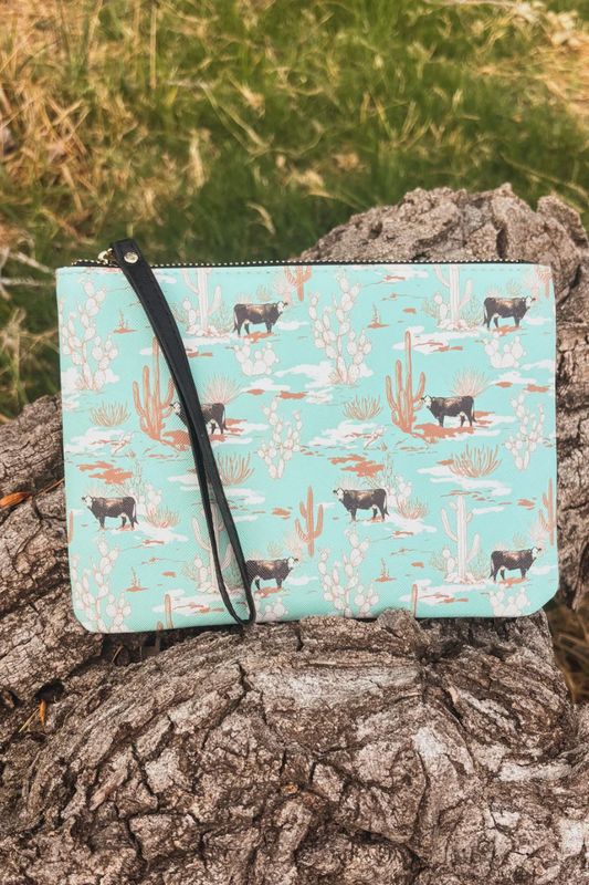 Blu Desert Cosmetic Bag