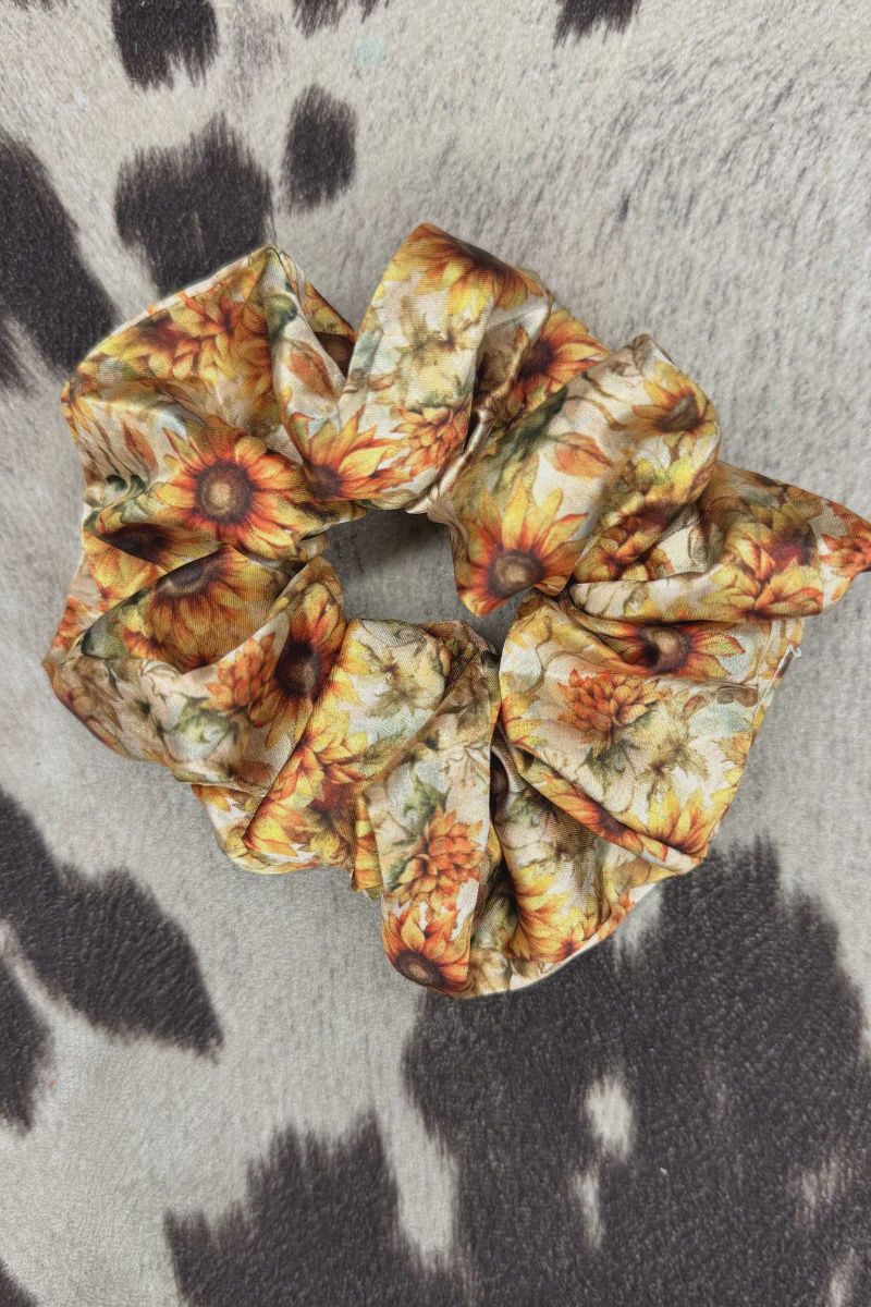 Sunflower Shine Scrunchie