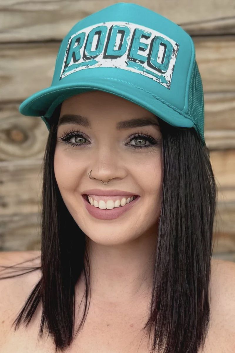 Rodeo Cap in Turquoise