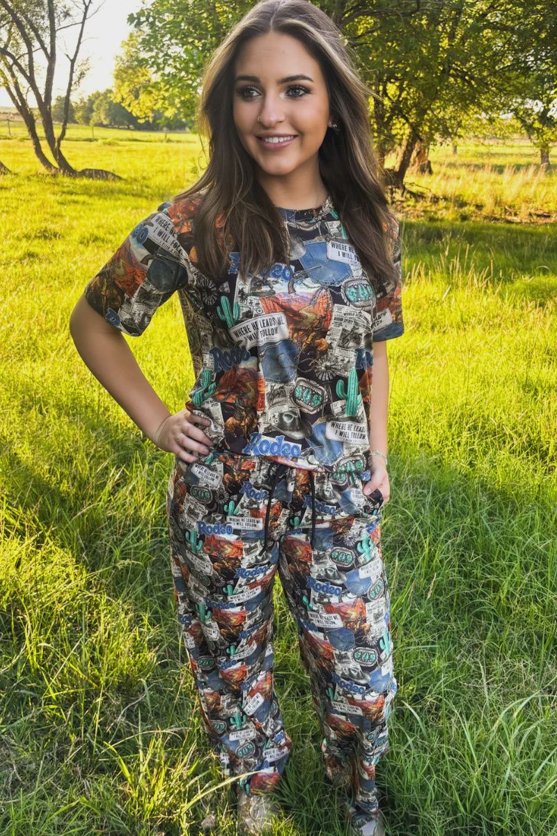 Retro Rodeo Nights Pants