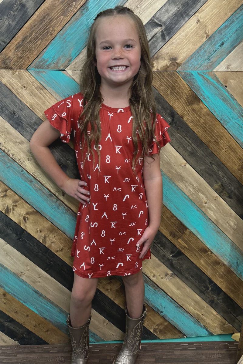 Mini Ranch Stamped Dress