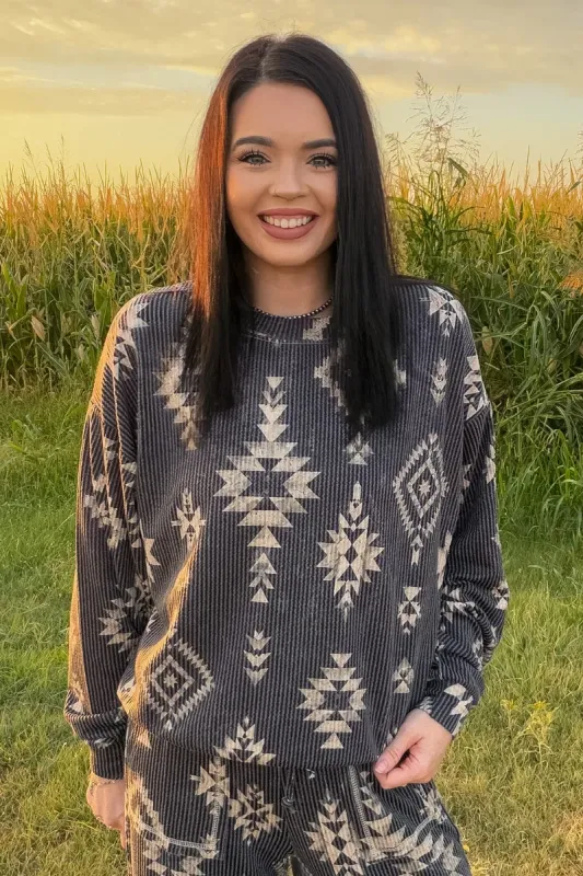Frontier Trail Sweater Top