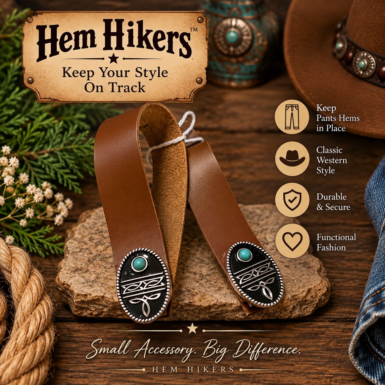 Hem Hikers - -Boot Stitch