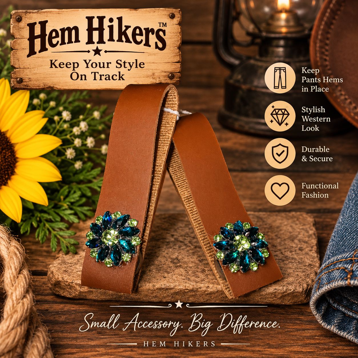 Hem Hiker -Jewel Tone