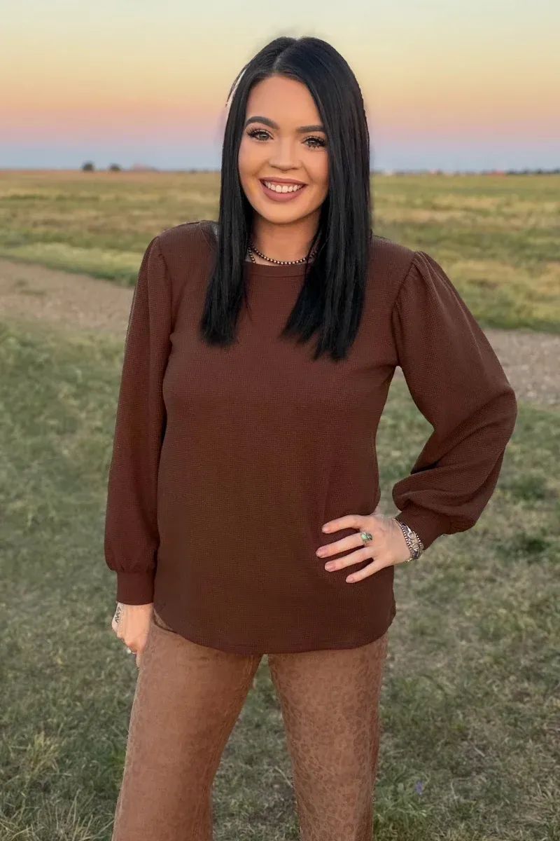 Prairie Classic Top - Brown