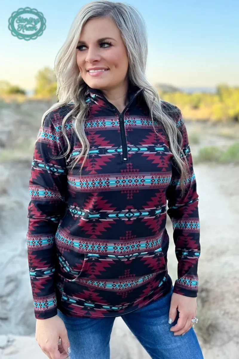 The Crimson Valley Pullover