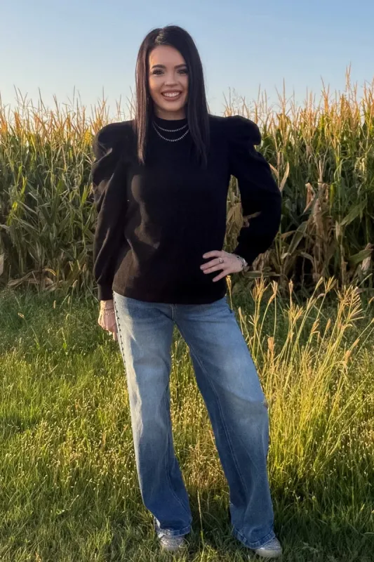 Ranch Road Top - Black