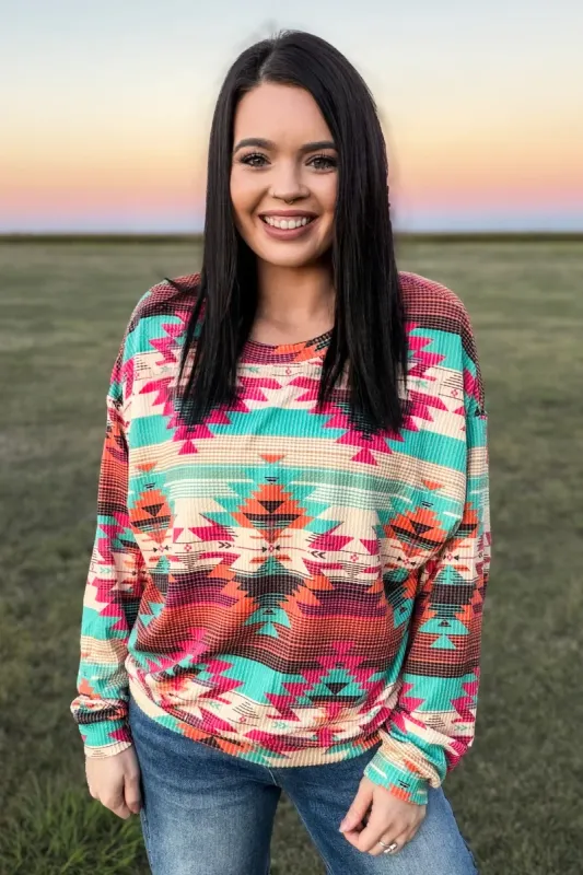 Cowgirl Canyon Pullover